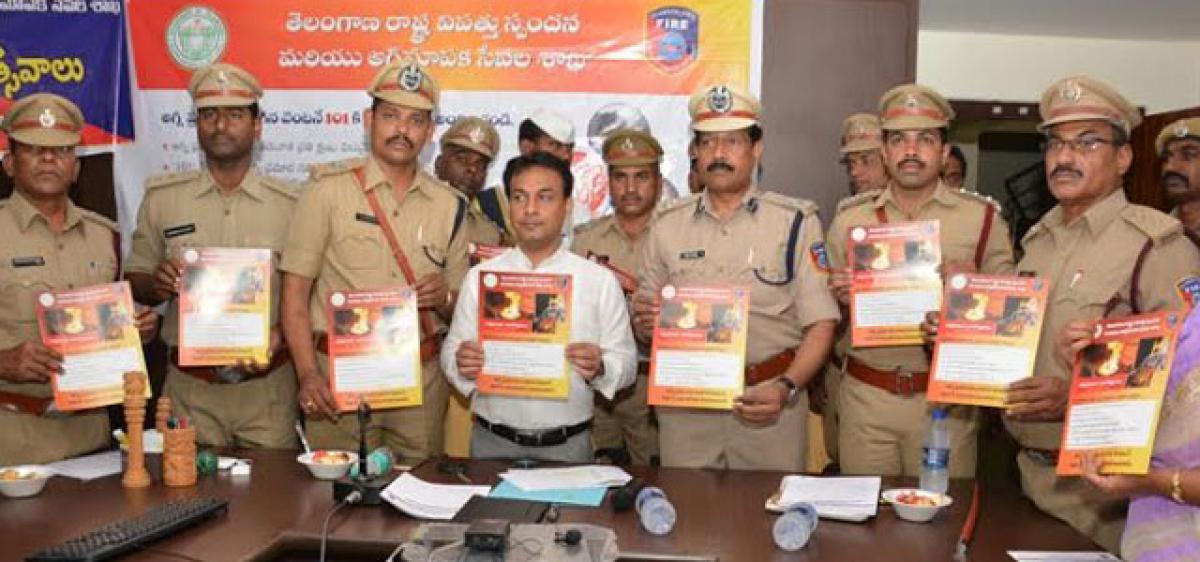 Fire Safety Week from today in Nalgonda