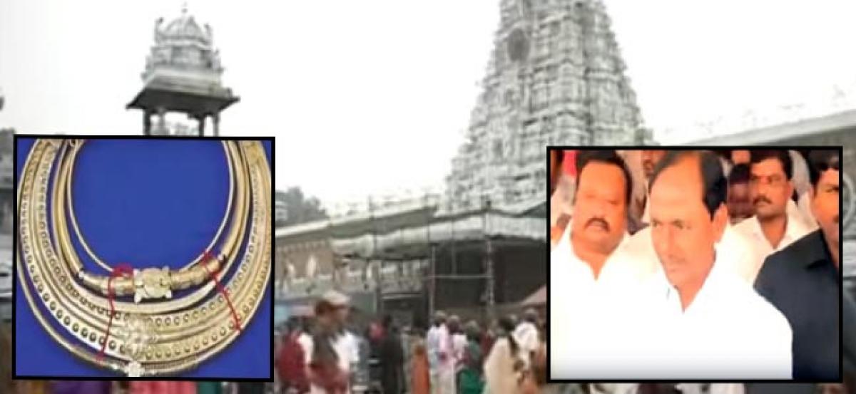 Telangana CM to visit Tirumala shrine in AP