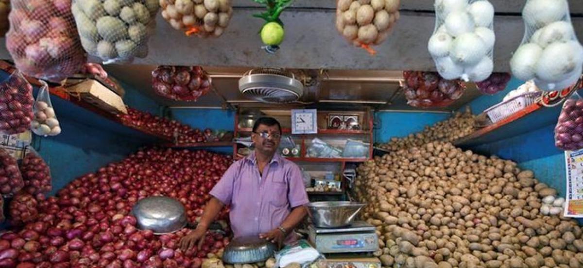 Cooling food prices send Indias retail inflation to lowest since 2012