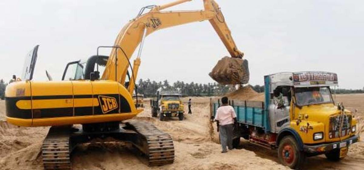 Smuggling, illegal mining of sand go unabated