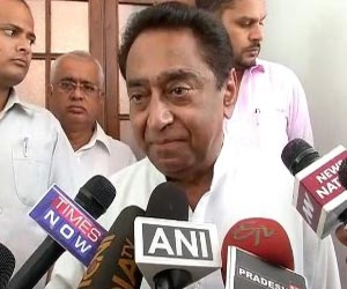 Opposition playing petty politics for ulterior motives: Kamal Nath