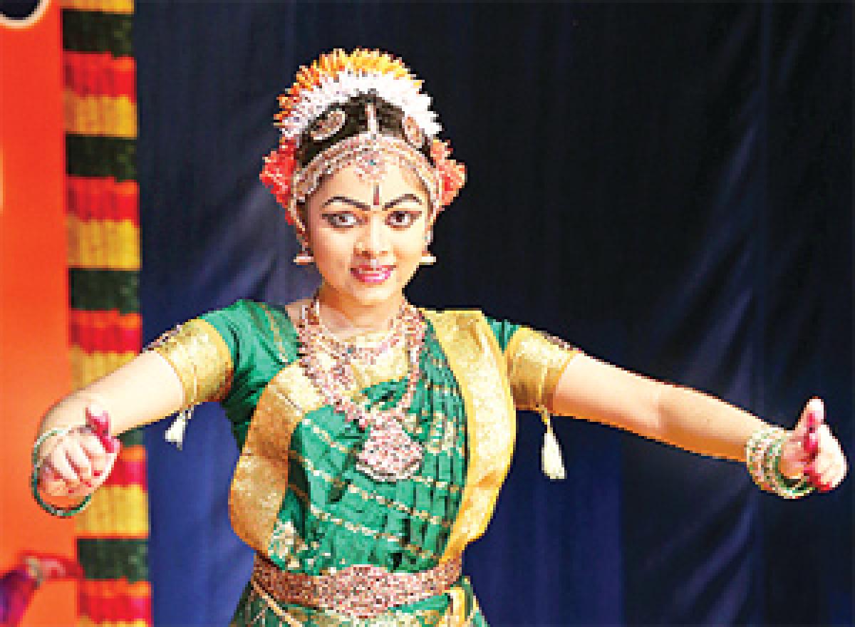 Heera Meghna, youngest Kuchipudi dancer