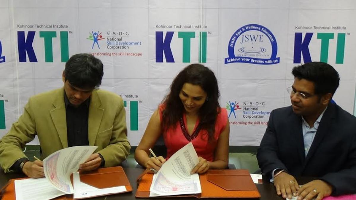 KTI & JSWE Tie-UP to Provide Training in Beauty and Wellness Sector