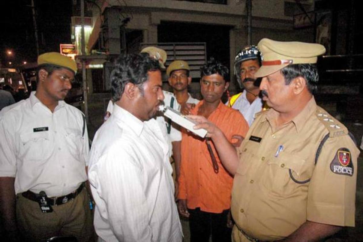 82 held for drunken driving