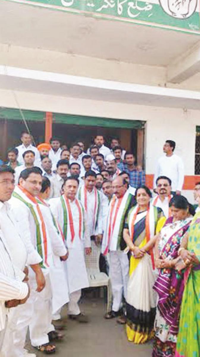 Congress Jala Sadhana Padayatra today