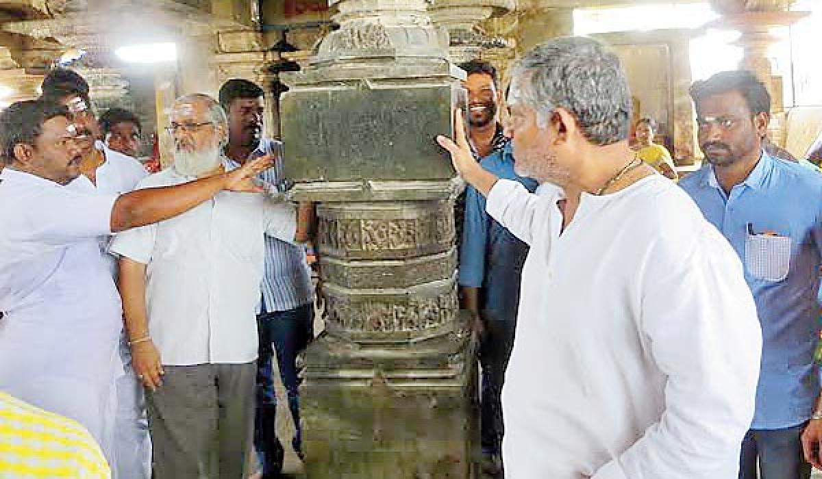 Tanikella visits Someswara temple