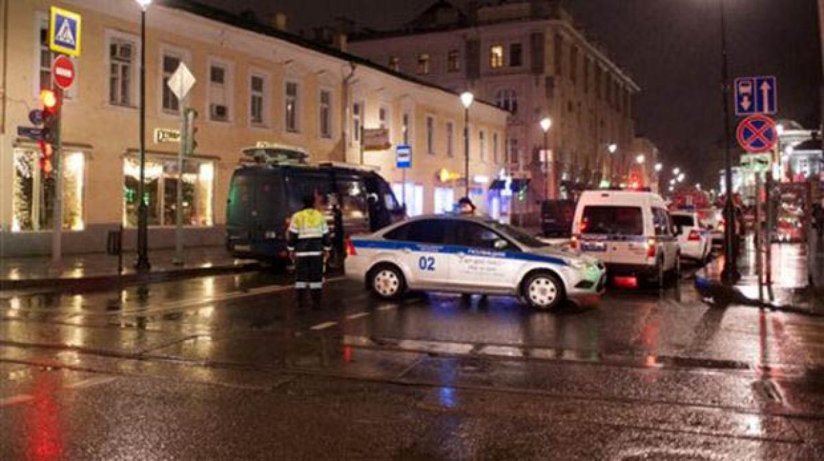 Five injured in blast at Moscow bus stop