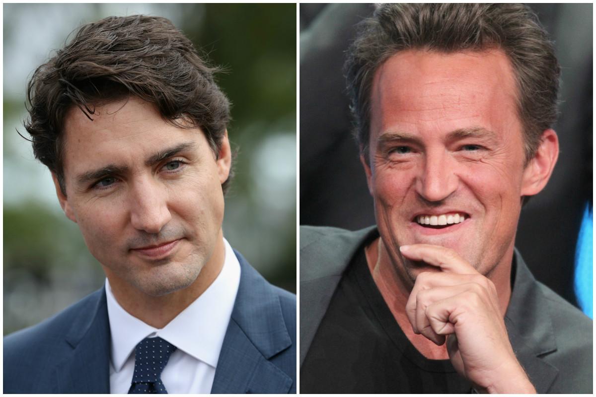 Justin Trudeau challenges Matthew Perry for a fight