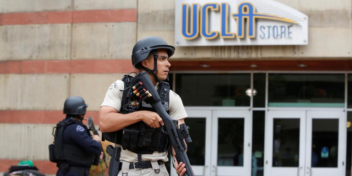 Murder suicide shooting at UCLA campus claims two lives