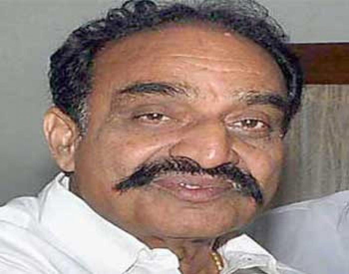 Ramreddy Venkat Reddy hospitalised