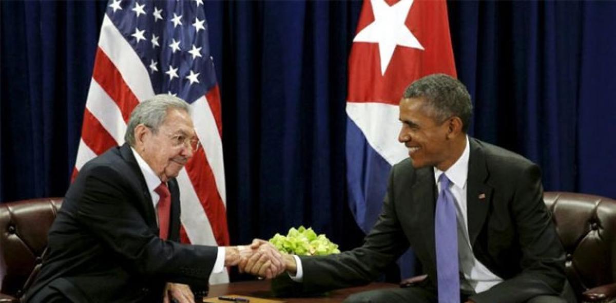 Obama In Cuba On Historic Visit To Meet Raul Castro