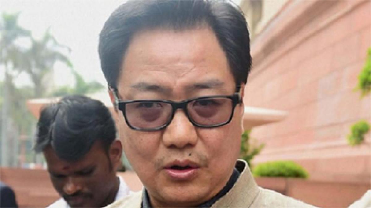 Ishrat case: Chidambaram played with countrys security, says Kiren Rijiju