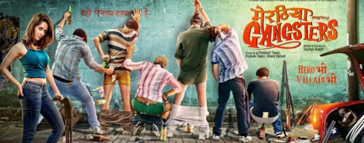 Meeruthiya Gangsters Motion Poster ​Vibrant