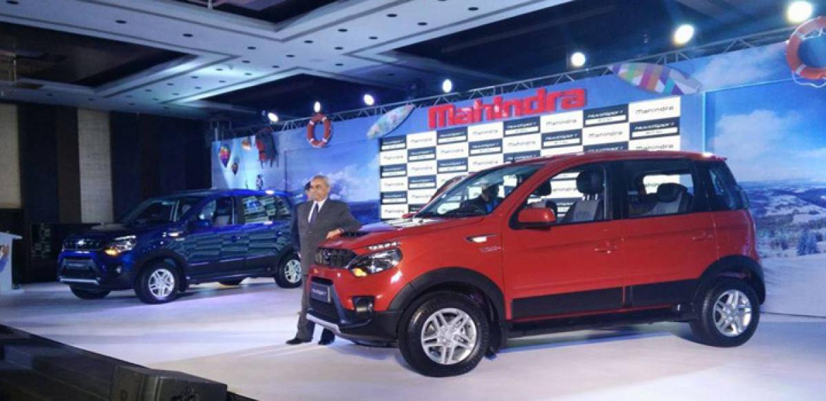 Mahindra NuvoSport unveiled and priced from 7.35 lakh