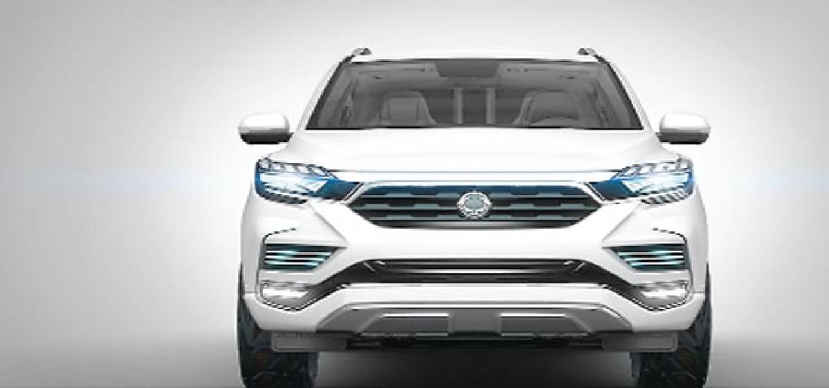 Next Gen SsangYong Rexton to rival Fortuner under Mahindra name