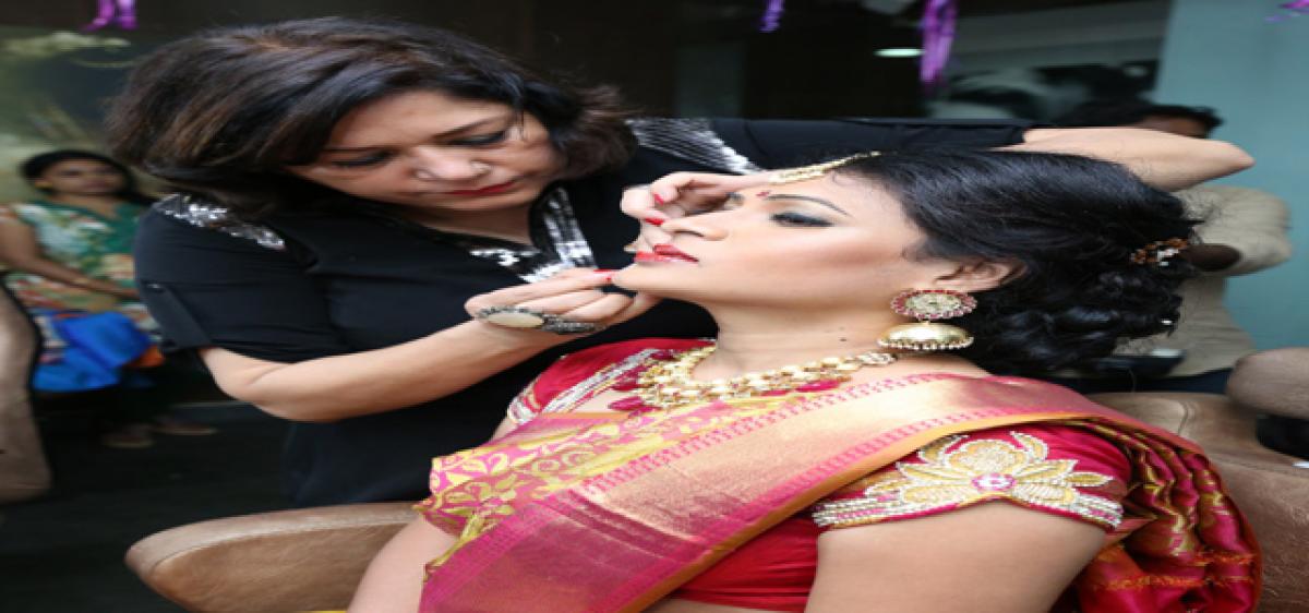 Sushma Khan brings bridal glam to town