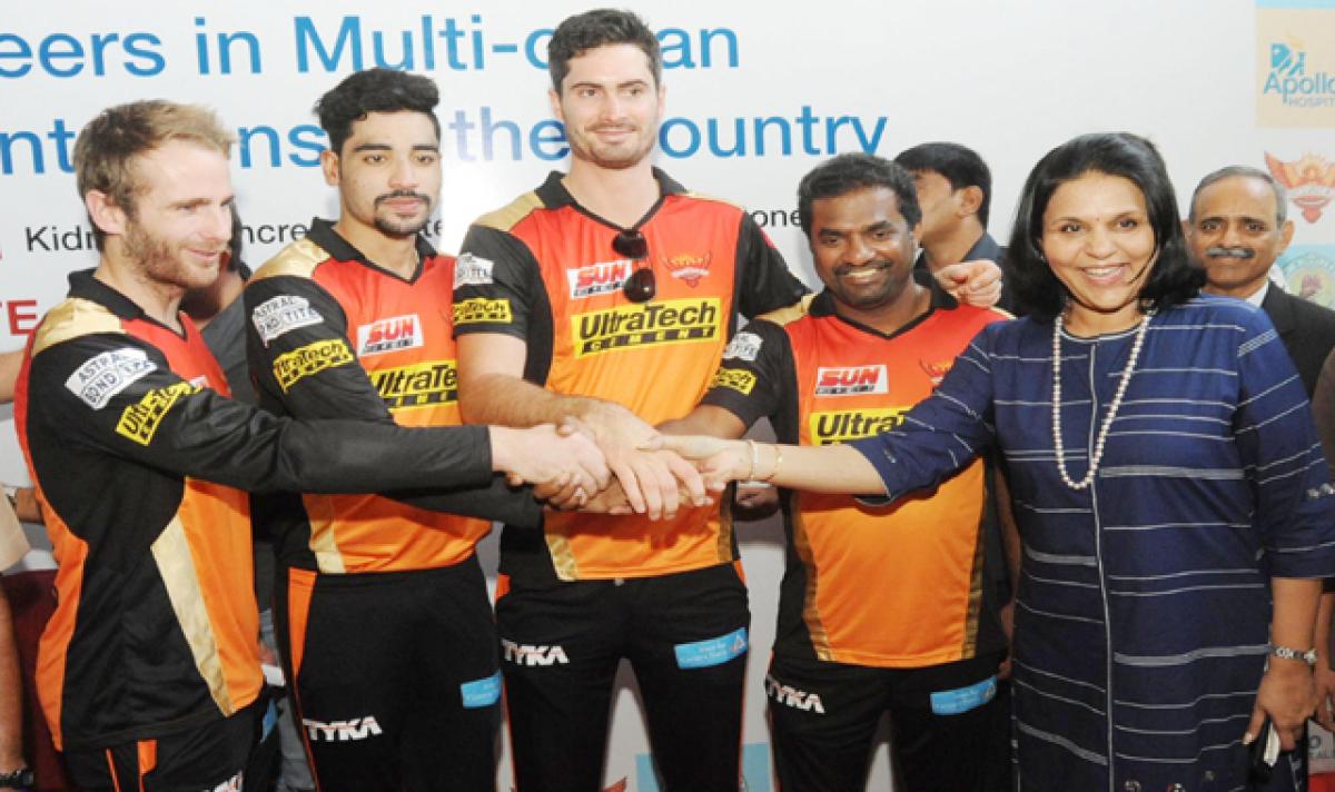 Sunrisers Hyderabad raises awareness on organ donation