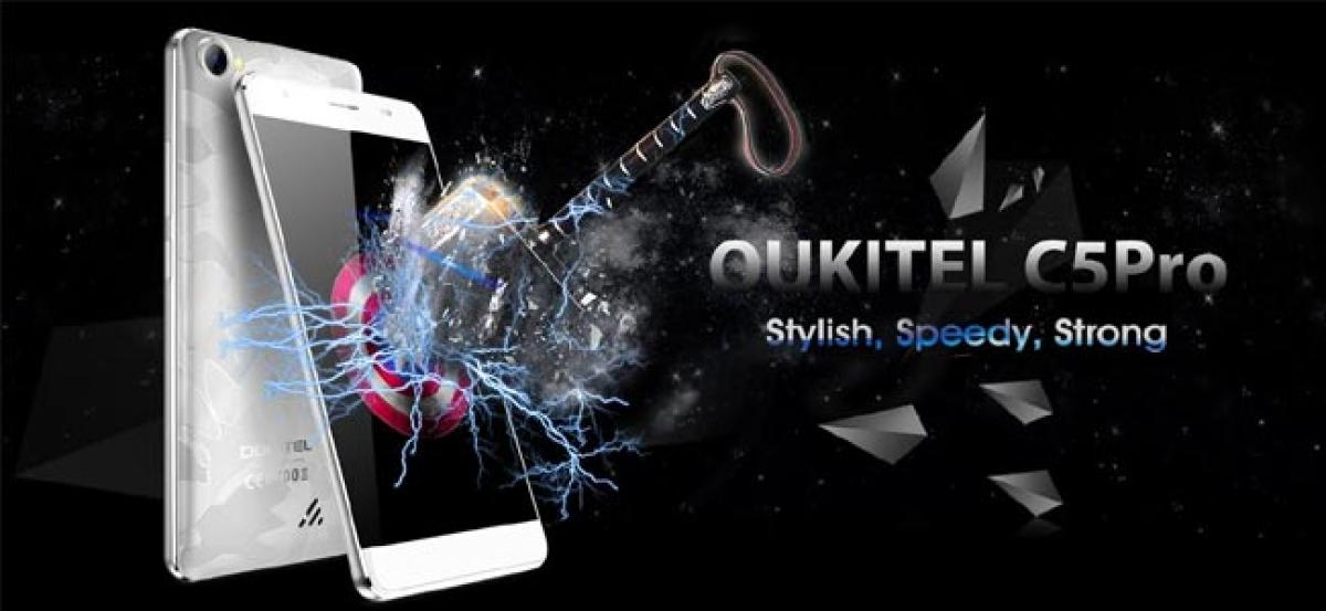 The shock-proof OUKITEL C5 Pro is meeting screen challenge