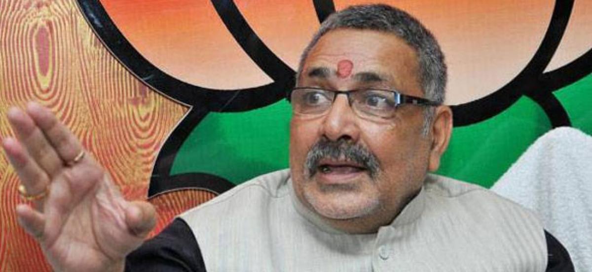 Need population control law for communal harmony: Giriraj Singh