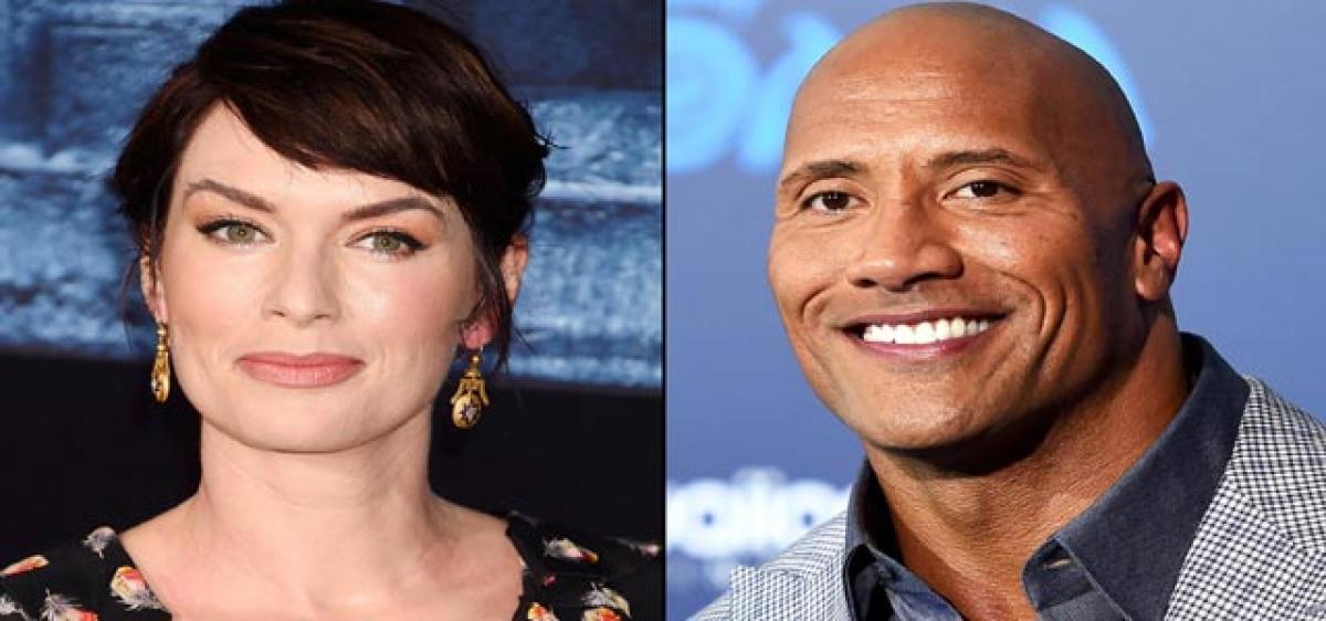 Lena Headey to work with Dwayne Johnson