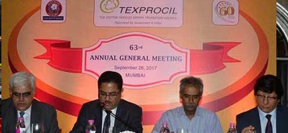 63rd AGM of TEXPROCIL held in Mumbai on 26 September 2017