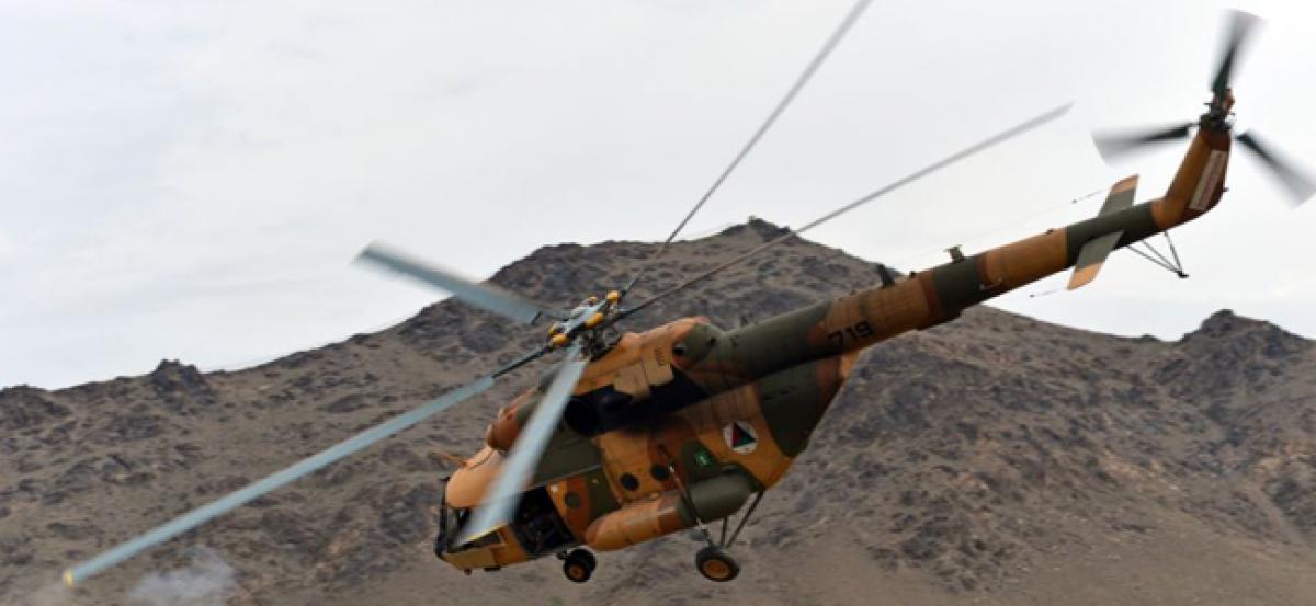 Army Helicopter crashes in Afghanistan 8 people killed