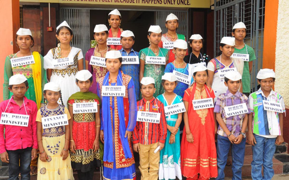 Children want a better Amravati