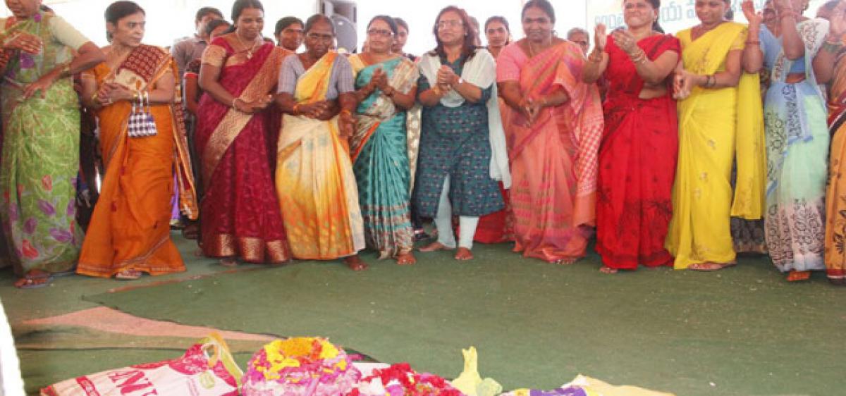 Swatchatha Bathukamma Sambaralu held