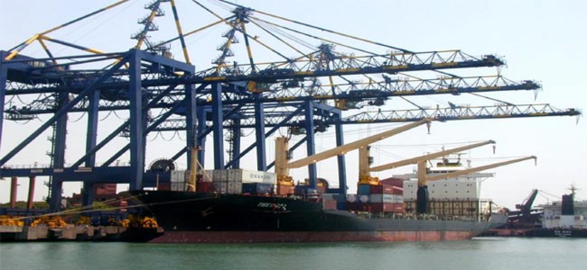 Cargo traffic at Indias top ports up 6.27 per cent in April-October