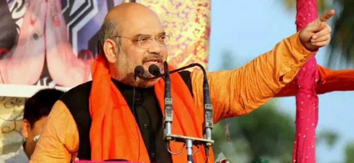 Coolers, toilet, LPG stove installed at tribal home for Amit Shah dinner