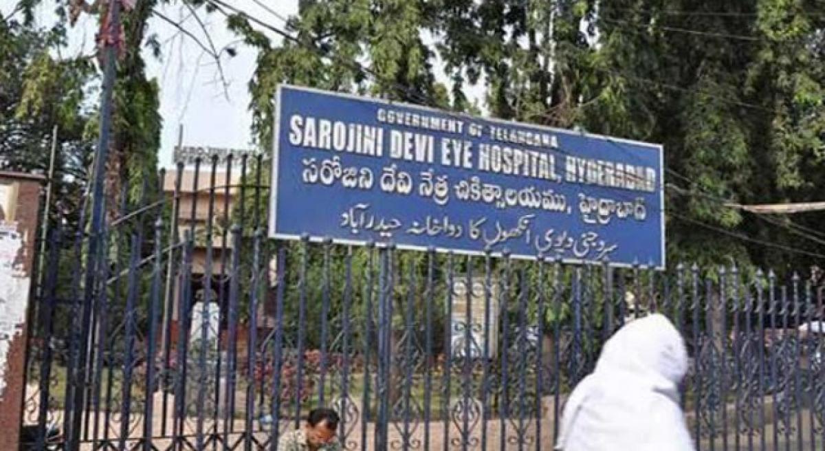Facilities at Sarojini Devi Eye Hospital lie unused