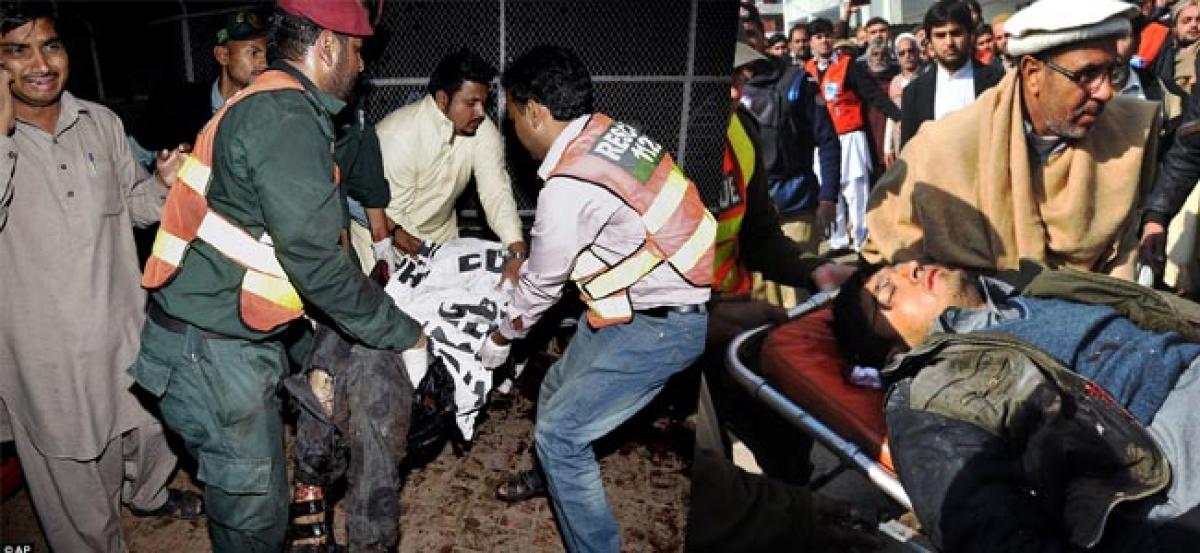 50 dead, 100 injured in suicide attack on Sufi shrine in Pak