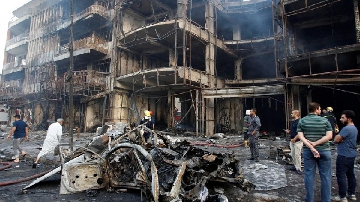 Baghdad bombing: Iraqi PM Haider al-Abadi dismisses top city security officials