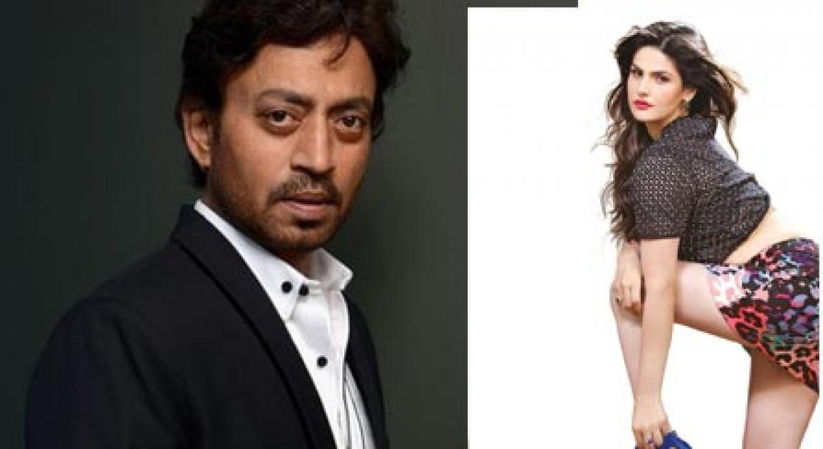 Zareen to star opposite Irrfan in Divine Lovers