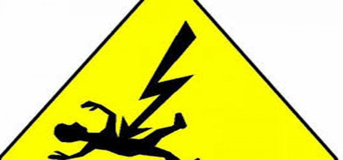 One person electrocuted, another injured