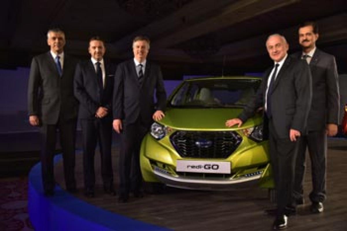 Datsun redi-Go makes global debut in India