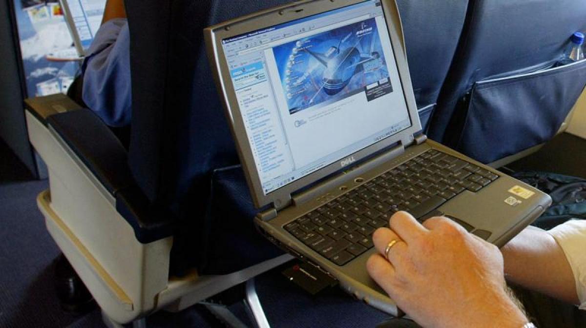 US says no laptop ban on board flights from Europe for now