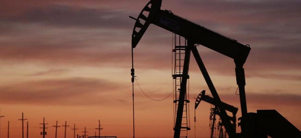 Oil prices post solid gain after drop in US crude inventories