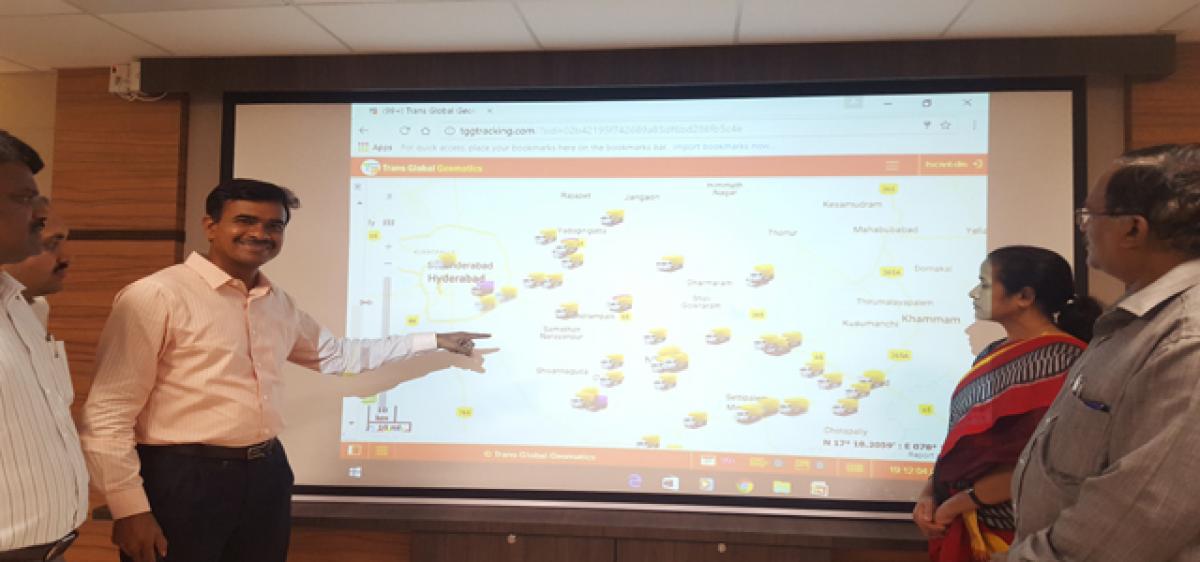 GPS to track PDS trucks