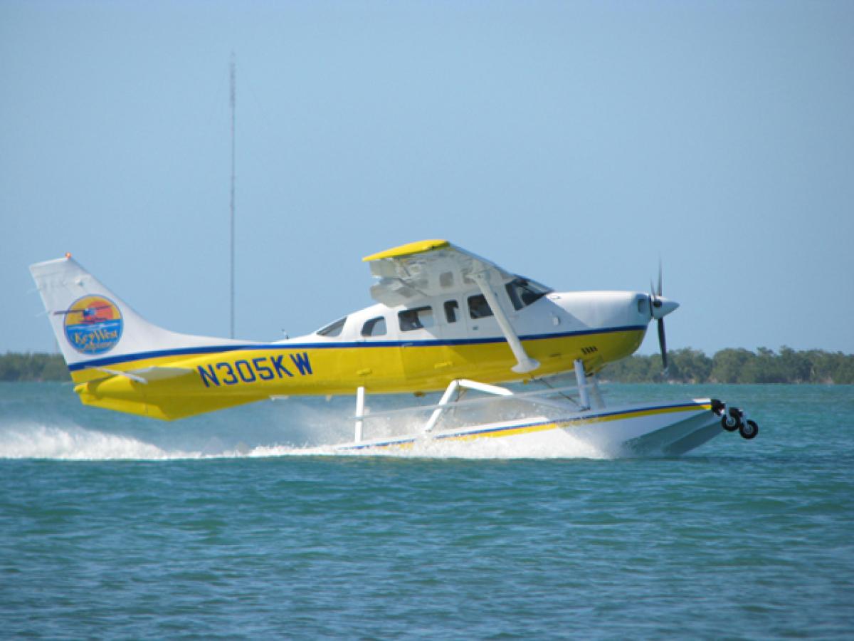 Seaplane boost for tourism