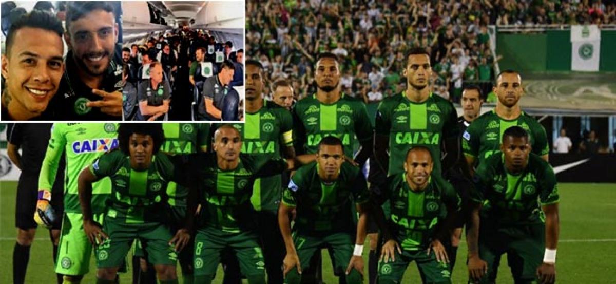 75 killed as plane carrying Brazilian soccer team crashes in Colombia