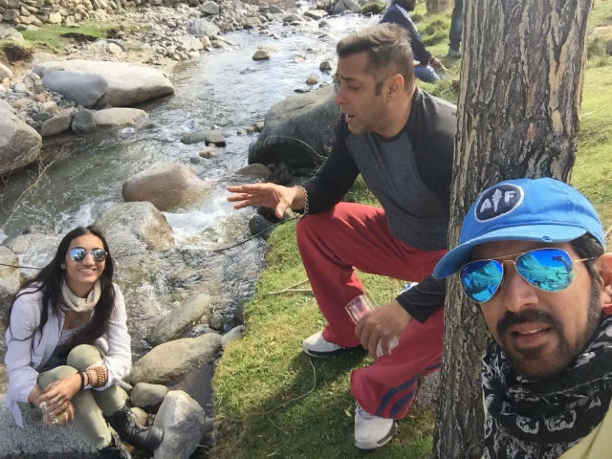 Salman Khan shoots for Tubelight in Manali