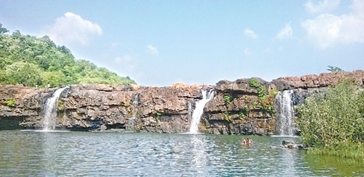 Enchanting beauty of Bagotha waterfalls