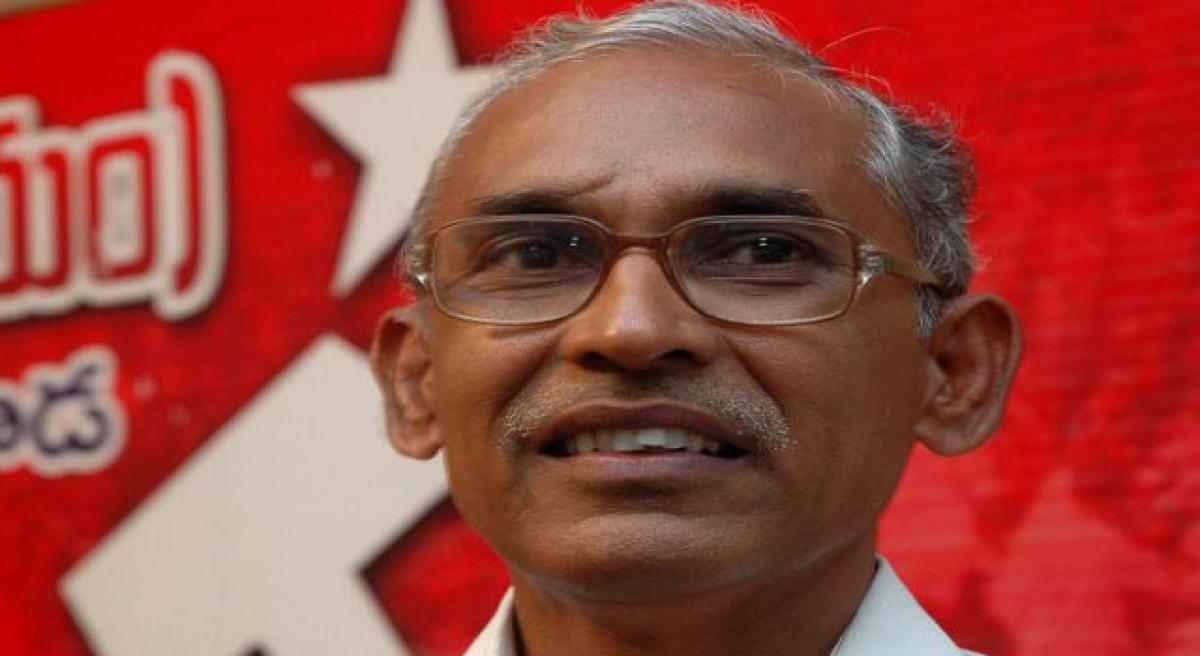 CPM to support SCS for AP, back Mallannasagar oustees