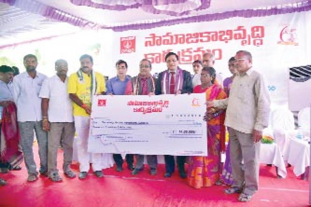 ONGC funds Badava village to restore water filter beds