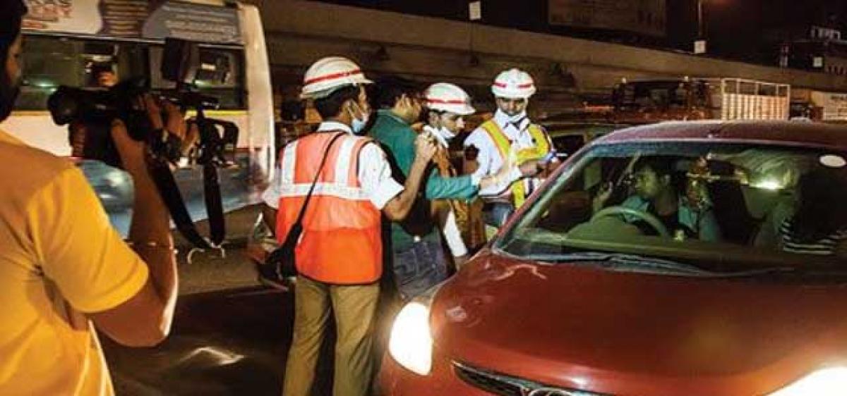Drunk drivers pay 52.83 lakh as fine in New Year so for