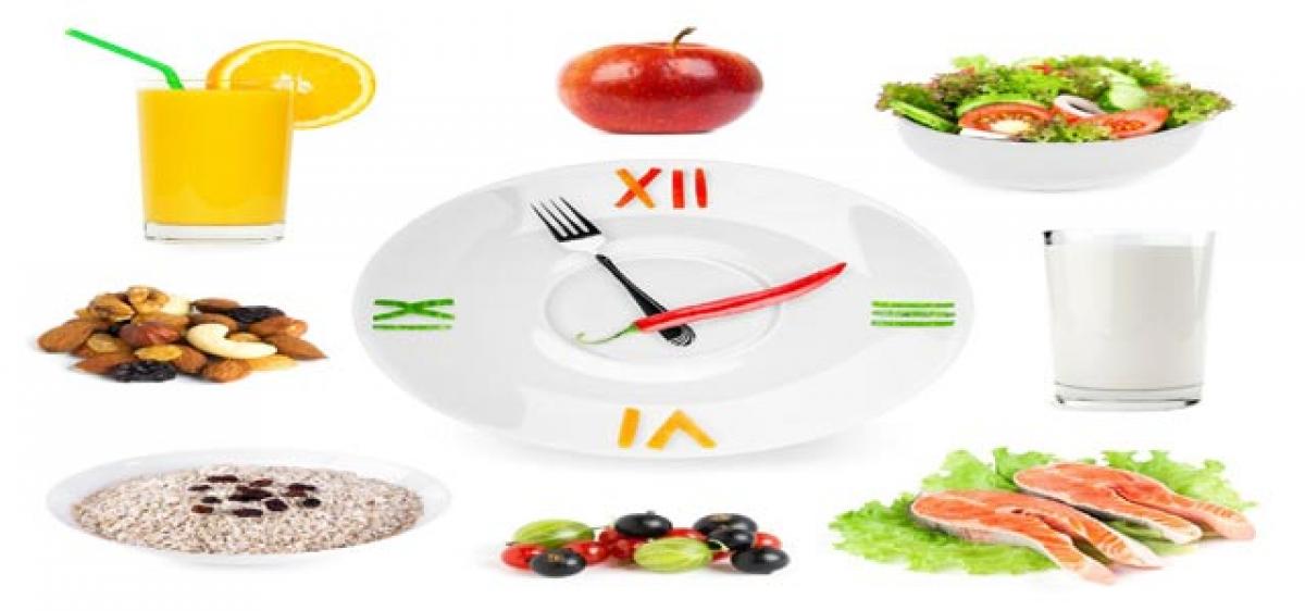 Change eating schedule to lose your weight