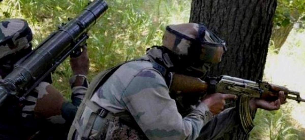 Militant, three protesters killed in Kashmir gunfight