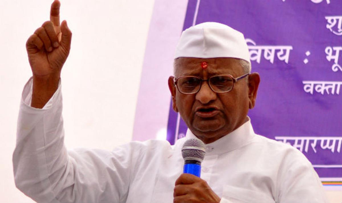 Anna Hazare demands One Rank One Pension