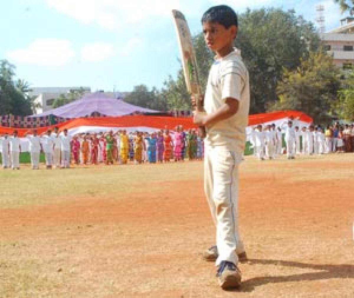 Sports day sees enthusiastic participation at Nalanda Vidyanikethan